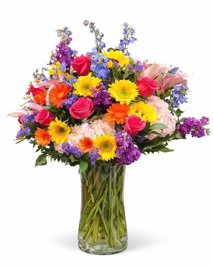 Like the Sun arrangement with sunflowers